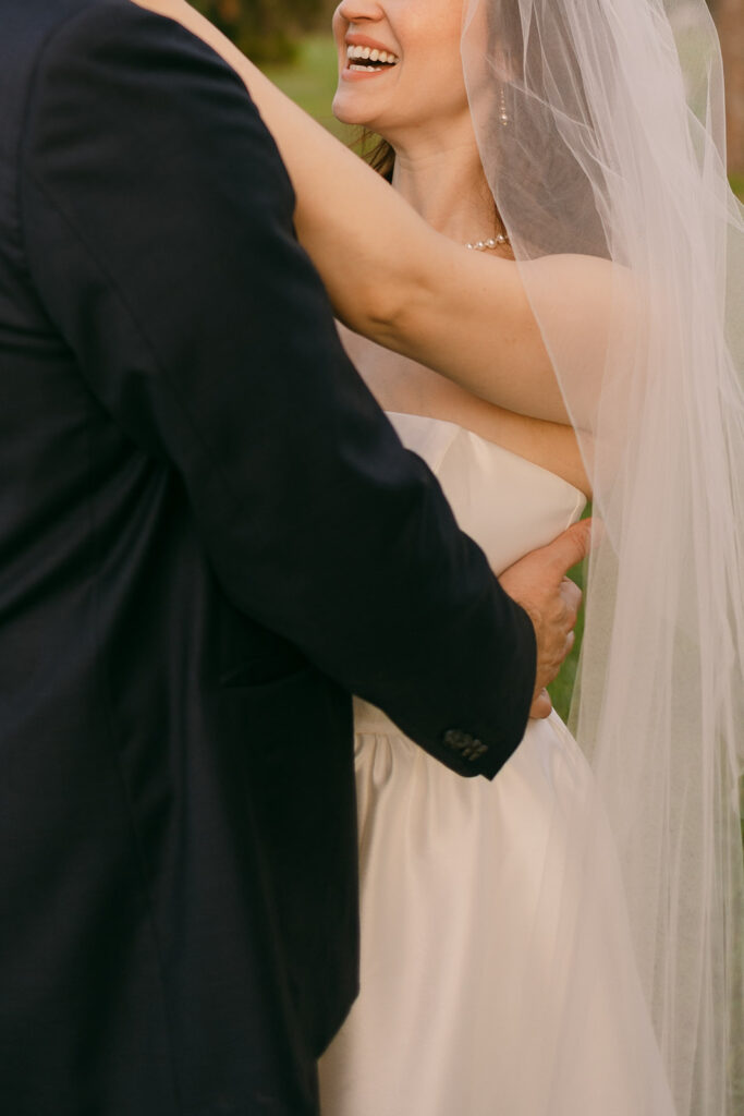 Bride and Groom Portraits Elopement Dress and Veil 

Miami Destination Elopement Photographer