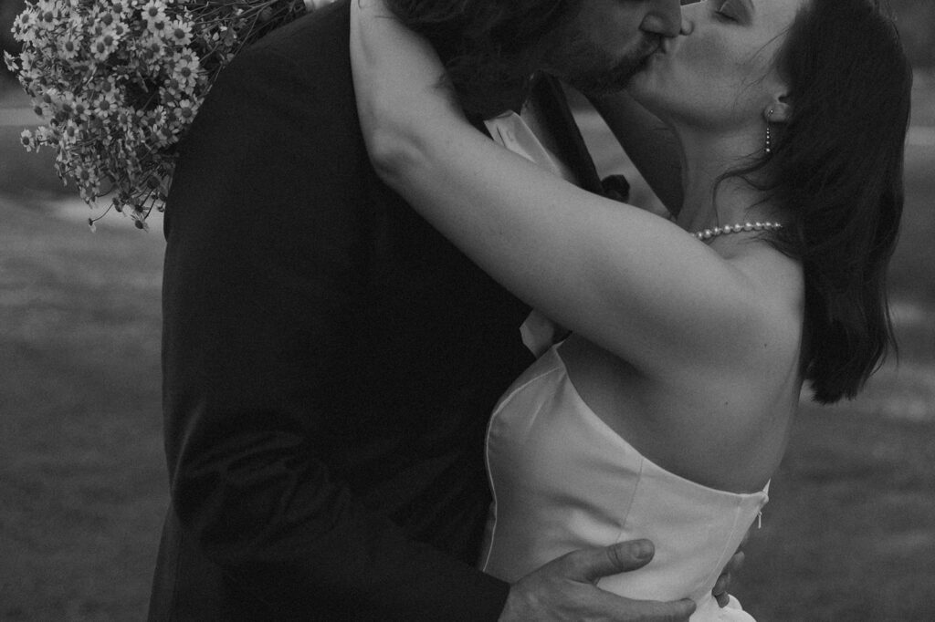 B&W Kissing Bride and Groom Portraits

Miami Destination Elopement Photographer