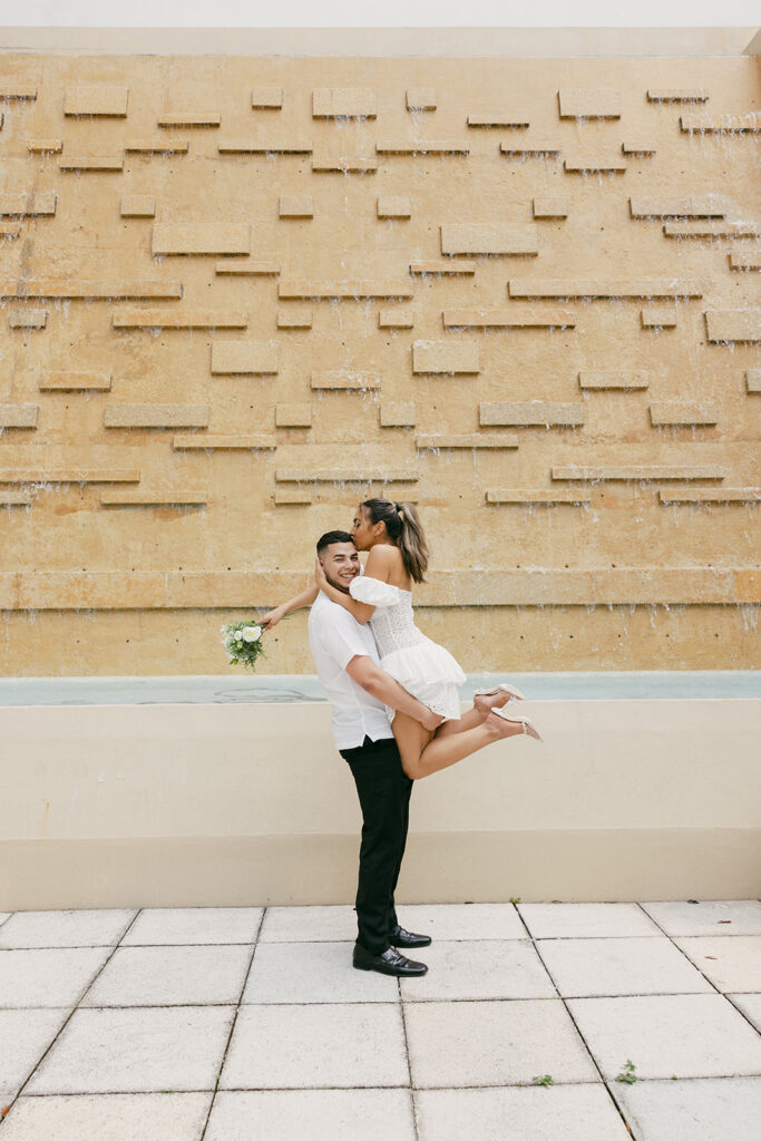 husband and wife elopement pictures 

miami destination wedding and elopement photographers