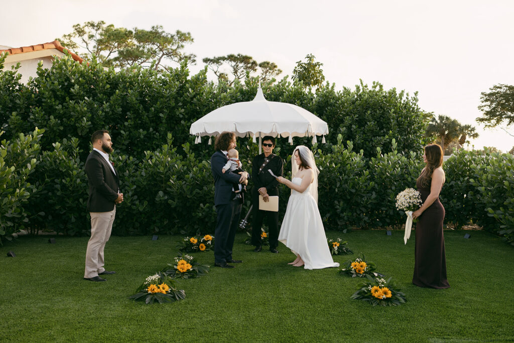 Emotional Vow Exchange 

Miami Destination Elopement Photographer