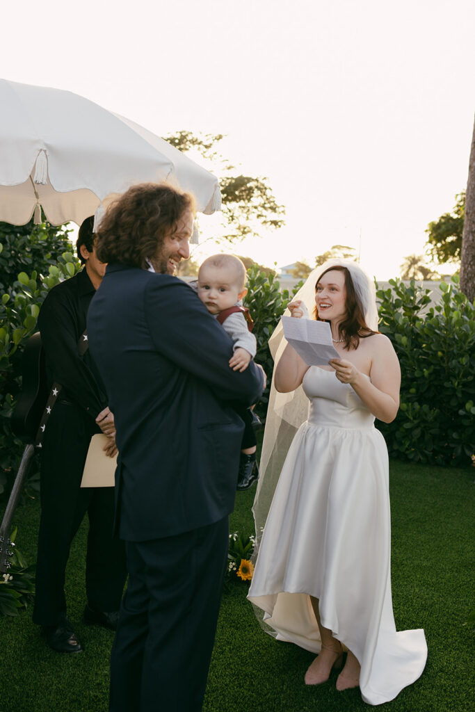 Emotional Vow Exchange Happy Bride

Miami Destination Elopement Photographer