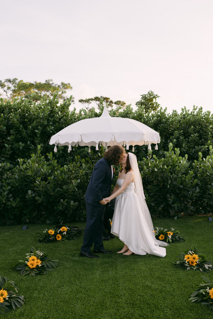 Bride and Groom First Kiss

Miami Destination Elopement Photographer