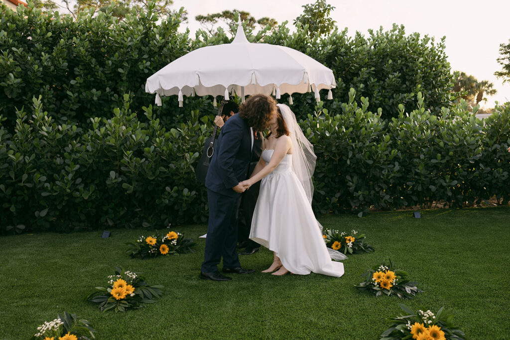 Bride and Groom Wedding First Kiss

Miami Destination Elopement Photographer