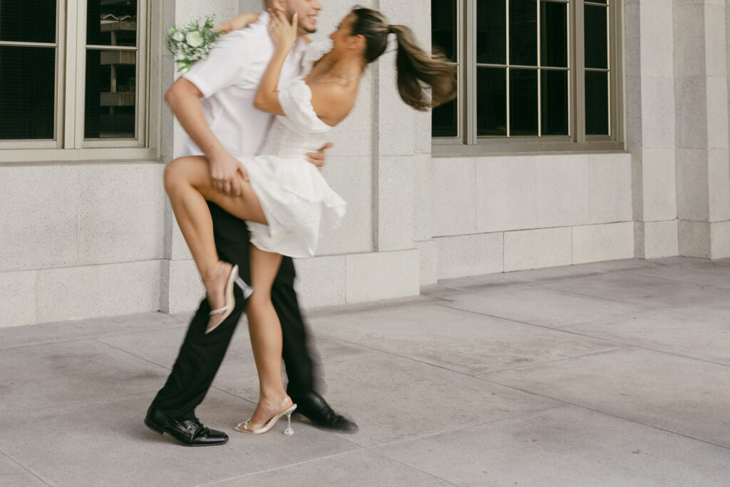 playful elopement couple motion blur

destination elopement and wedding photographer