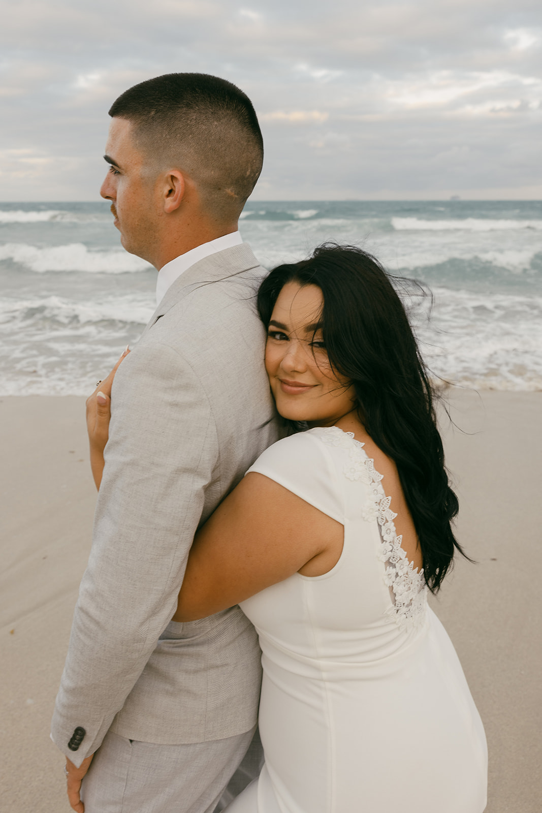 dreamy elopement beach pictures miami wedding photographer