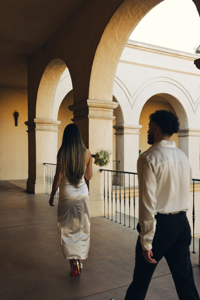 Balboa Park Elopement Photos California Documentary Wedding Photographer