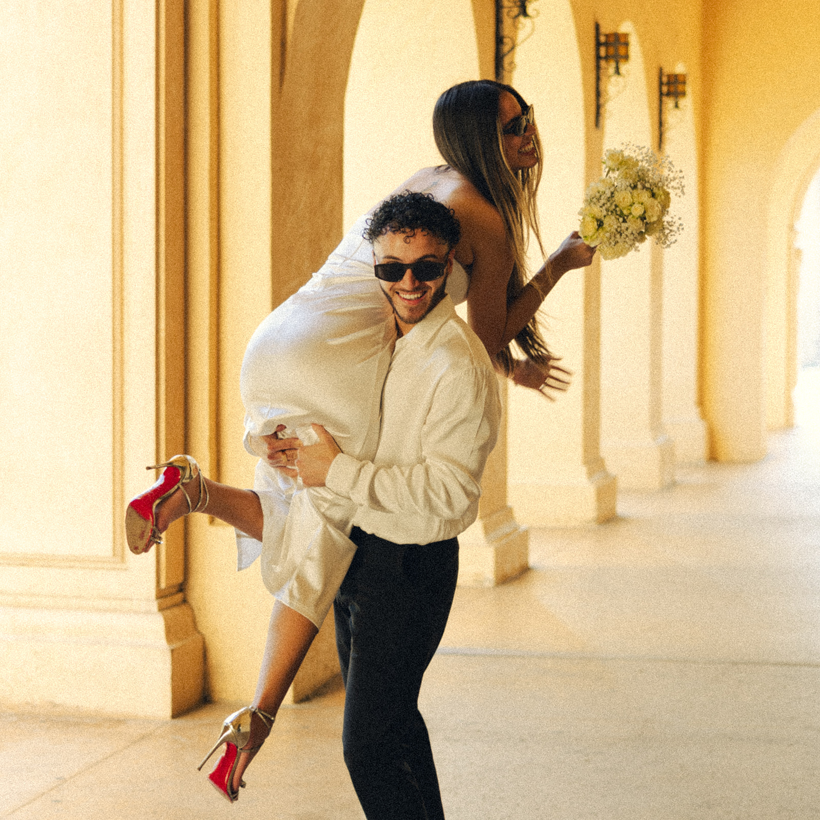 Balboa Park Elopement Photographer California Documentary Wedding Photographer Playful Inspo