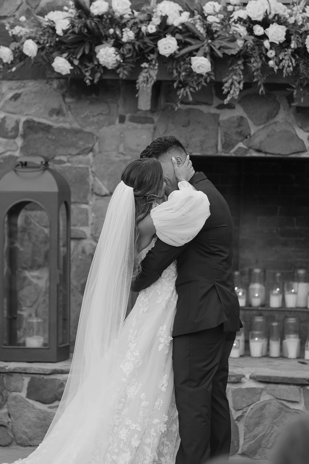 Texas Wedding Photographer Ceremony Moments First Kiss