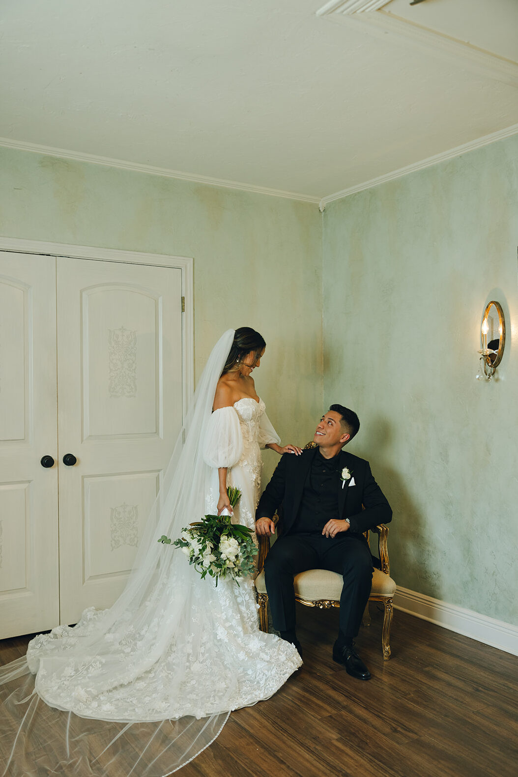 Texas Wedding Photographer Bride & Groom Portraits Madera Estate