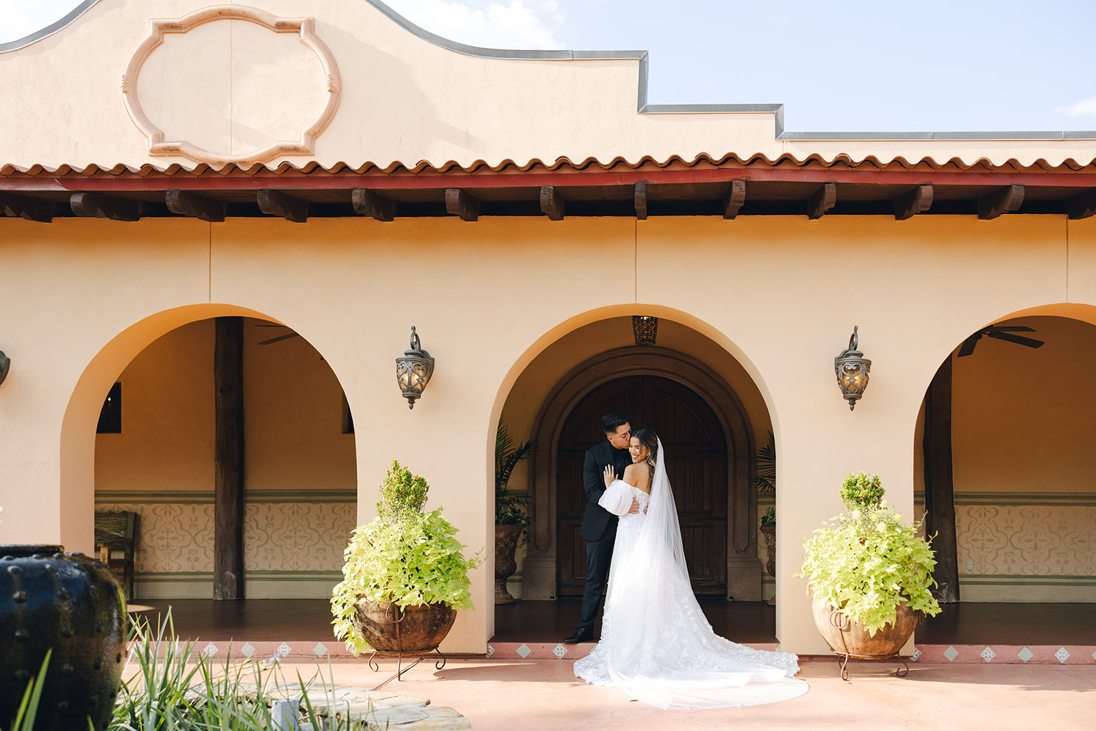 Texas Wedding Photographer Bride & Groom Portraits Madera Estate