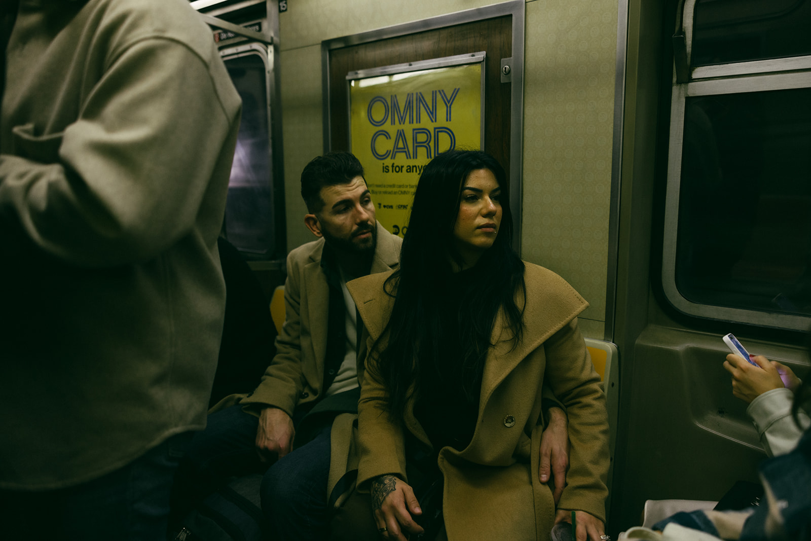 nyc subway couple photography engagement session new york city couples photographer