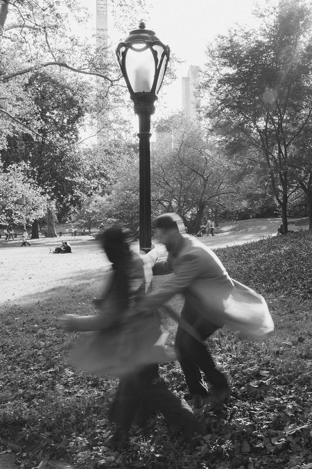 nyc central park fall couples session new york wedding photographer engagement session new york city wedding photographer running couple