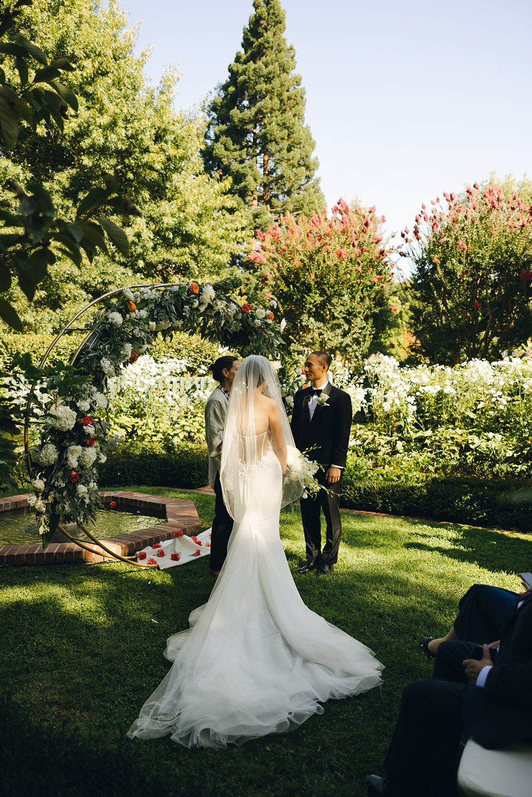 Gamble Garden Wedding Ceremony Pictures Space Palo Alto California Wedding Photographer