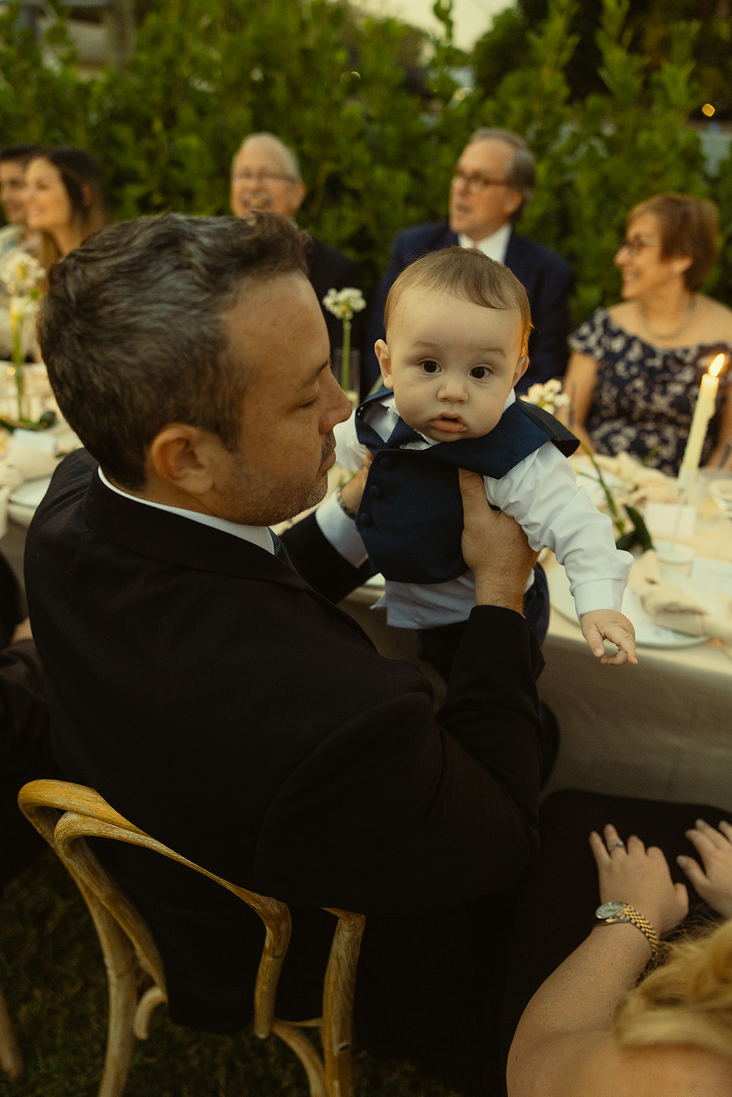 documentary guests dinner and speeches dreamy and elevated intimate backyard wedding by Aileen Ayala Photography