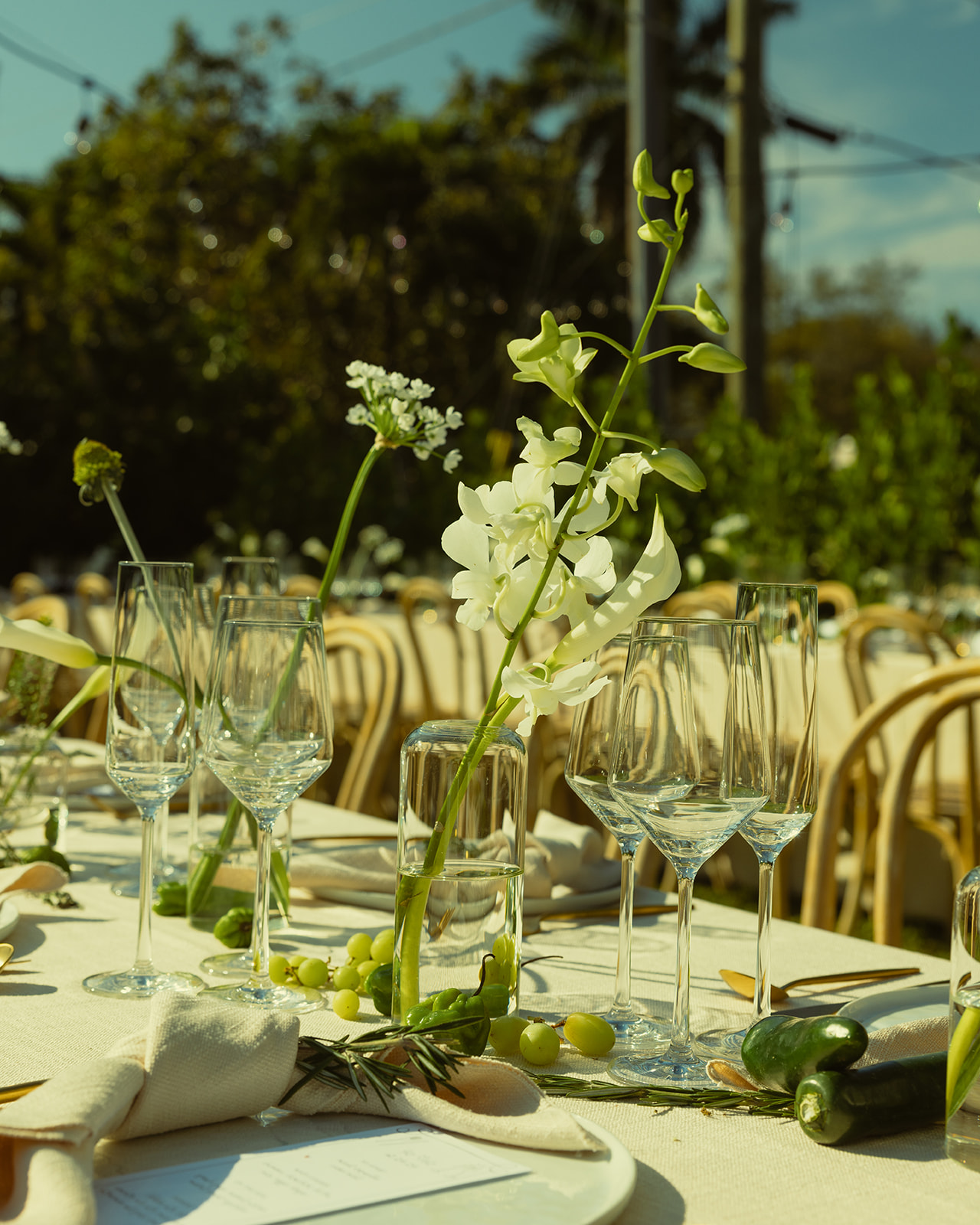 Tablescape Wedding Details Fruits Decor dreamy and elevated intimate backyard wedding by Aileen Ayala Photography