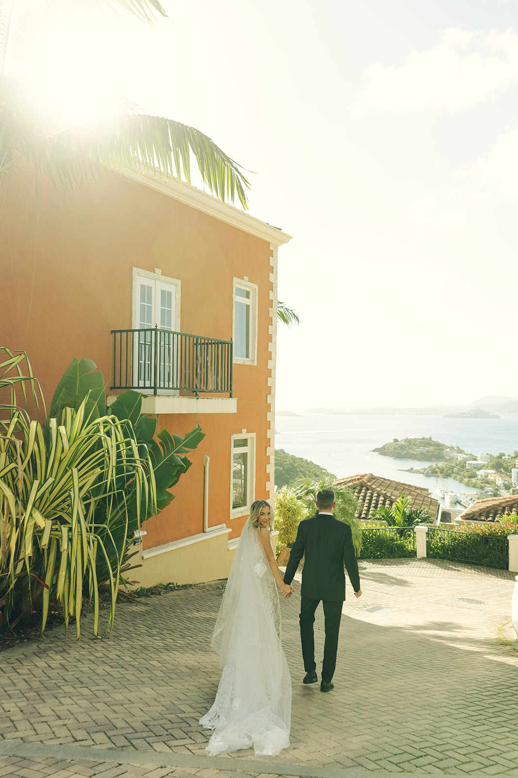 St.John USVI The Hills Bride & Groom Couple Portraits