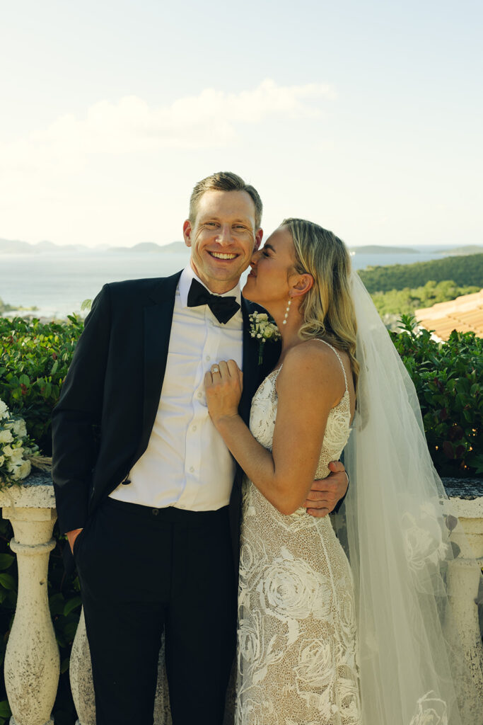 St.John USVI The Hills Bride & Groom 
Documentary Fun Couple Portraits