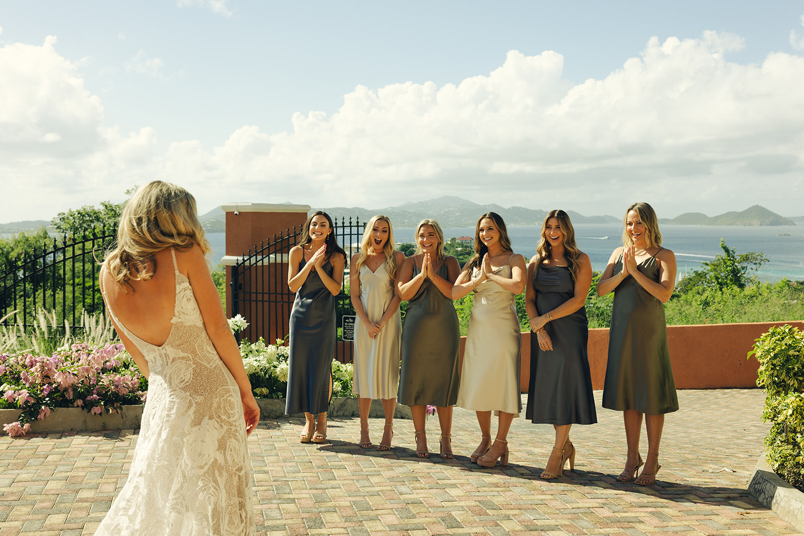 St.John The Hills Bridesmaids First Look