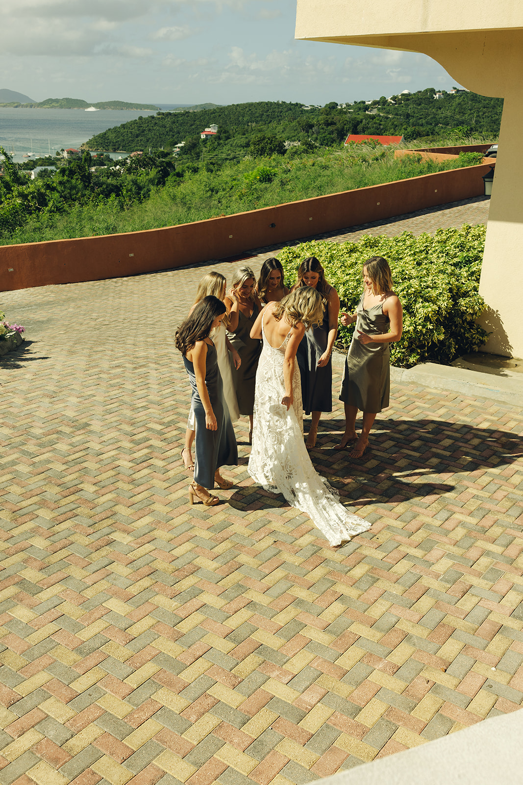 St.John The Hills Bridesmaids First Look