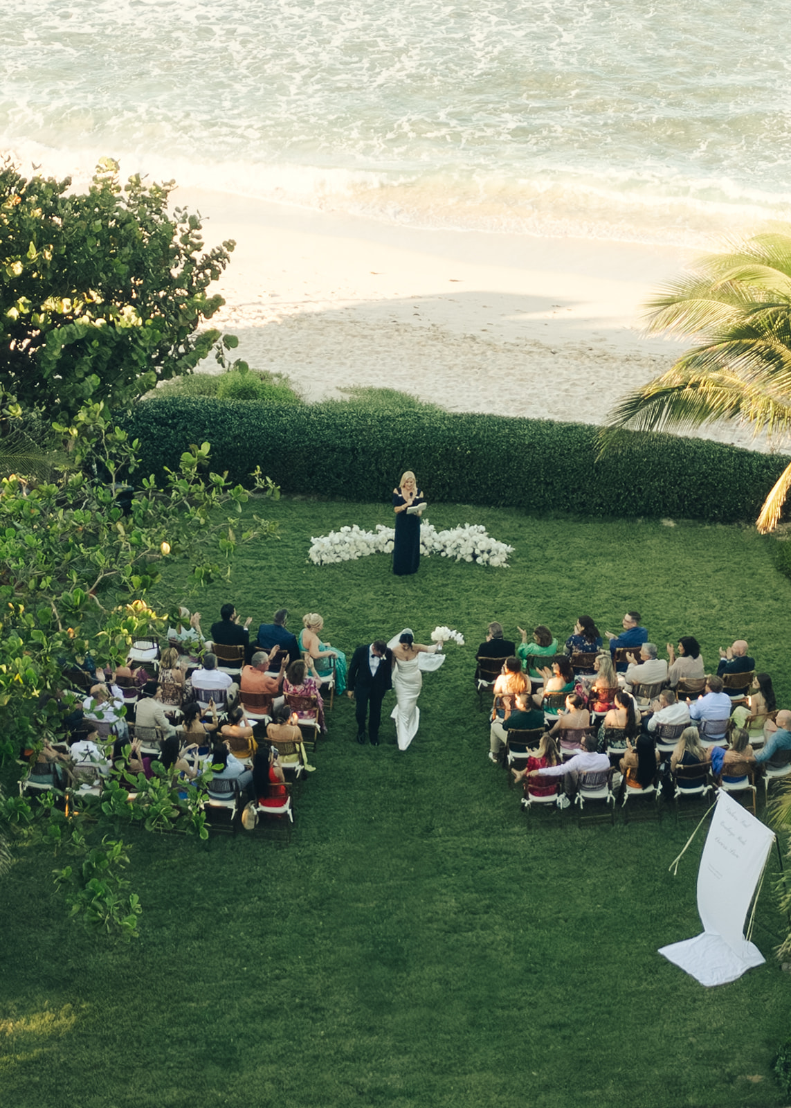 Long Bay Beach Resort British Virgin Island Editorial and Documentary Wedding Photographer Drone Wedding Ceremony