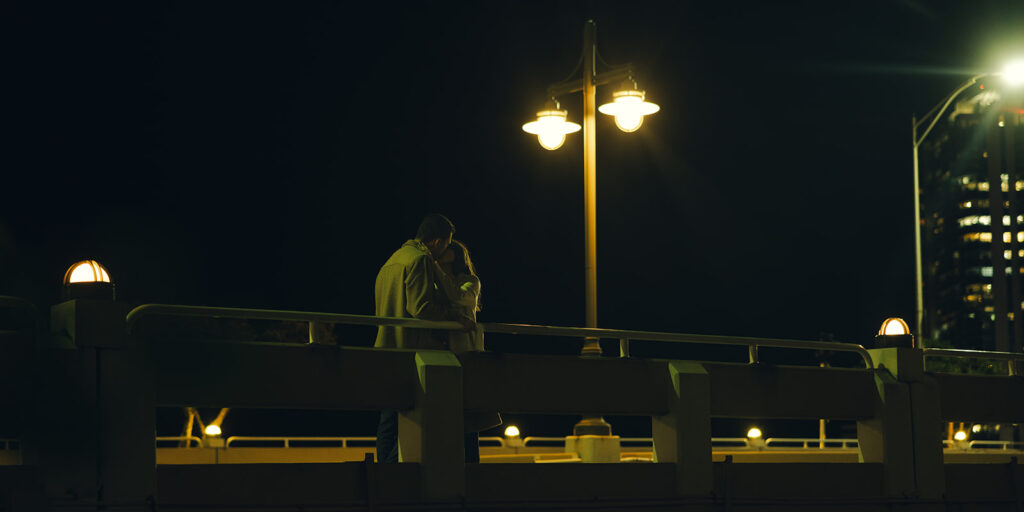 Candid City Night Couples Engagement Session In Brickell Miami 