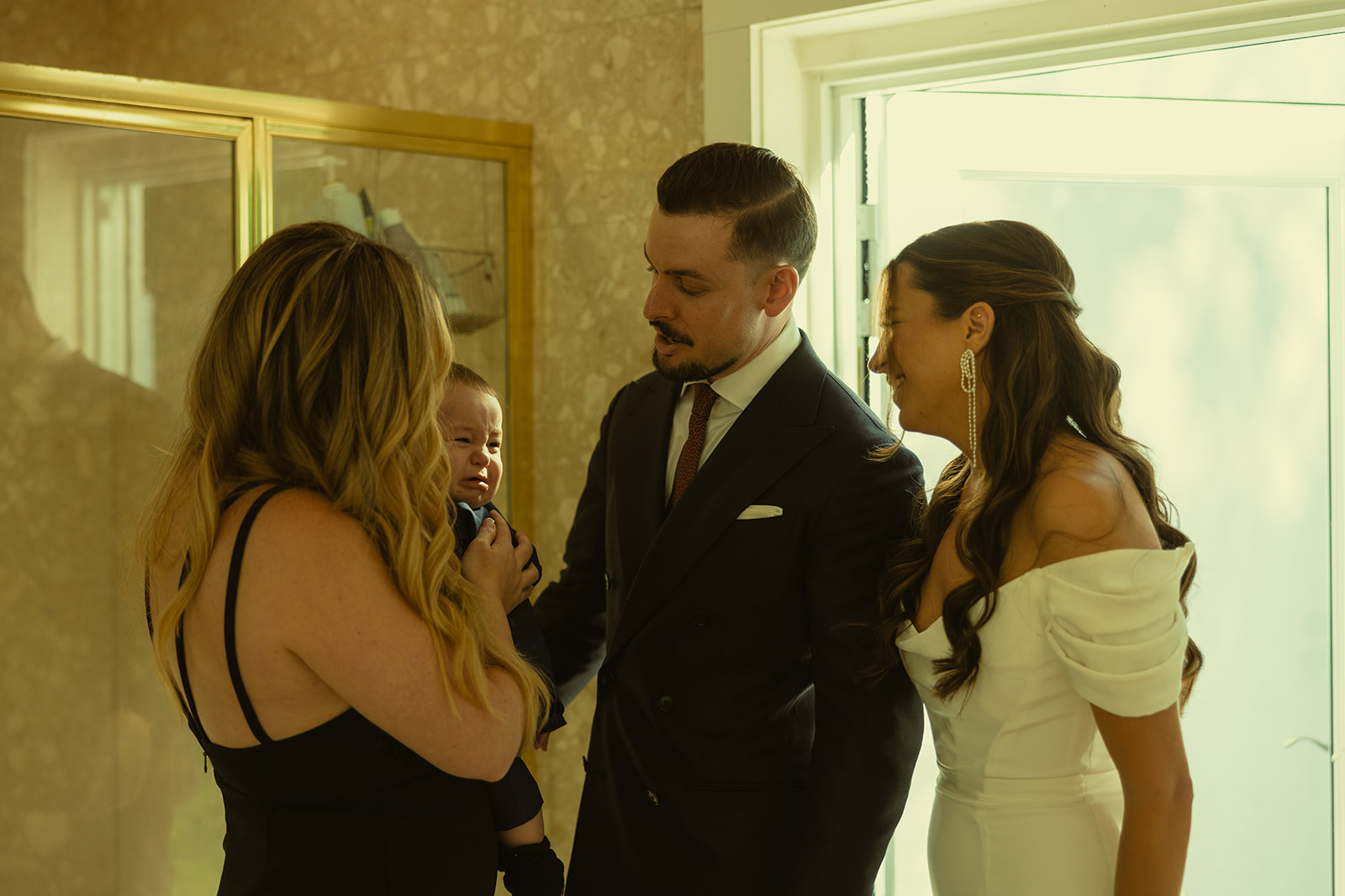 Documenting Moments Before Ceremony Bride & Groom dreamy and elevated intimate backyard wedding by Aileen Ayala Photography