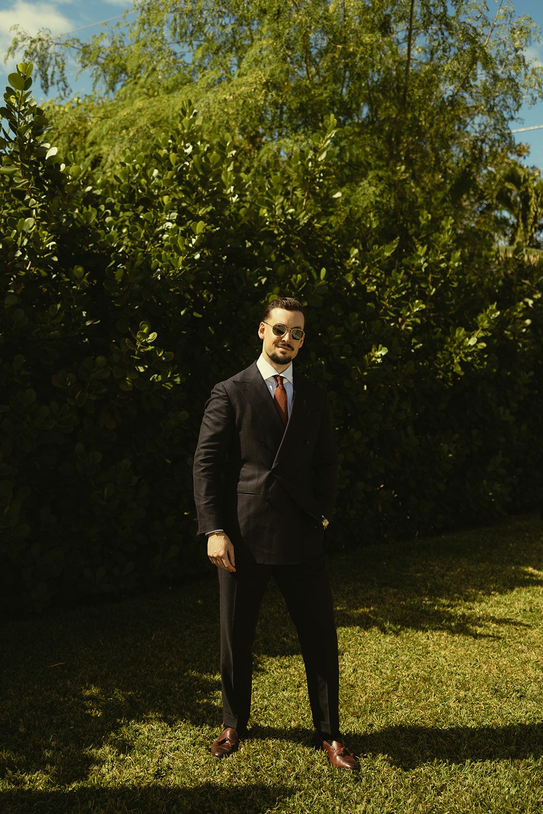 Groom Wedding Getting Ready dreamy and elevated intimate backyard wedding by Aileen Ayala Photography