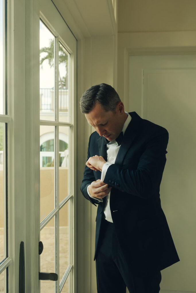 St.John The Hills Wedding Groom Getting Ready