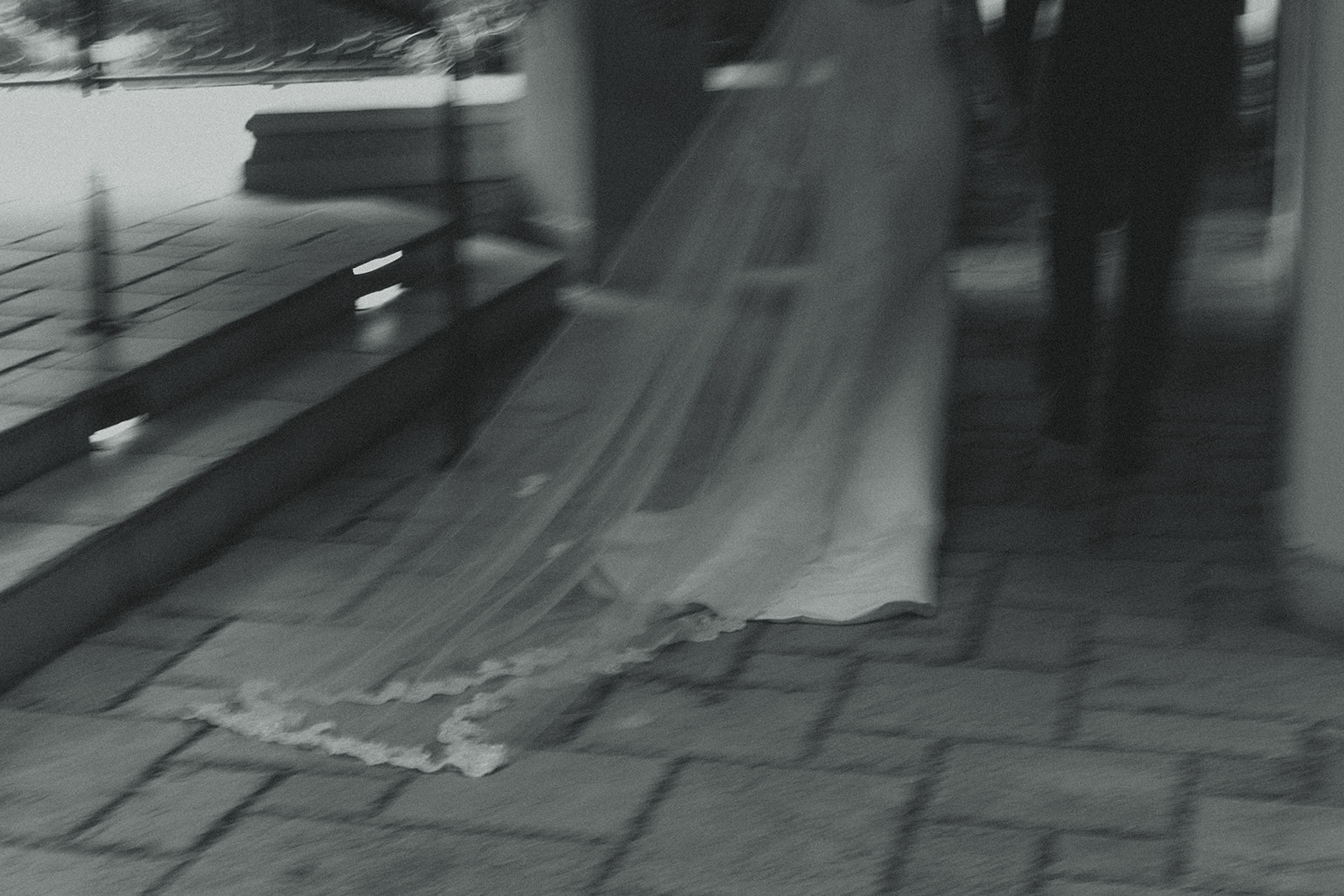 Bride wedding ceremony Timeless Wedding in Mayfair Hotel & Garden Motion Blur