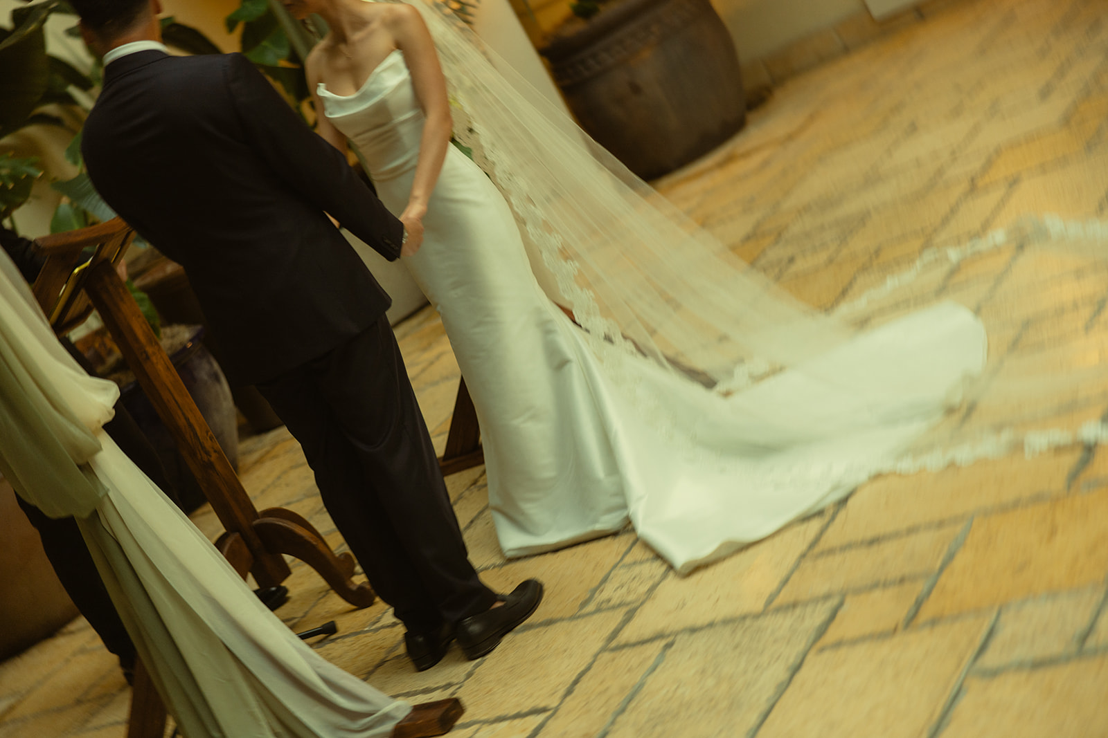 Wedding ceremony Timeless Wedding in Mayfair Hotel & Garden