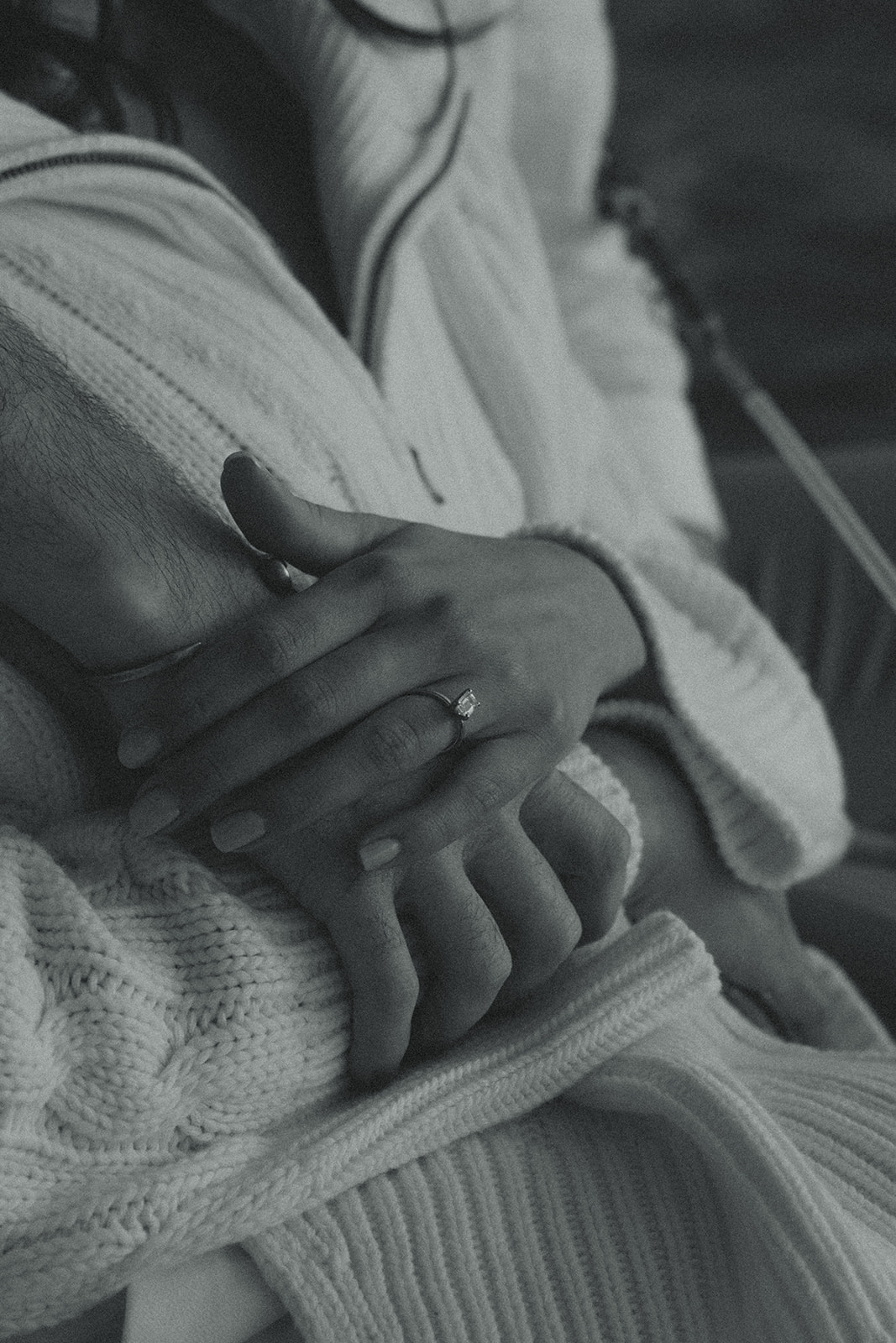 Sailboat Couples Session in Miami,  Engagement Ring