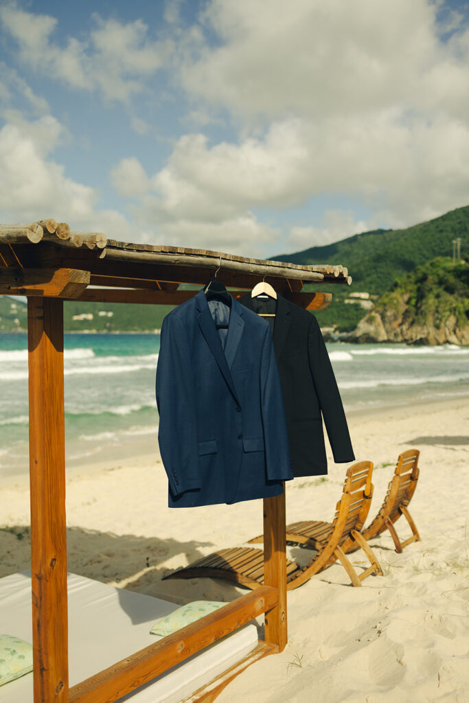 Long Bay Beach Resort British Virgin Island Editorial and Documentary Wedding Photographer Groom Getting Ready