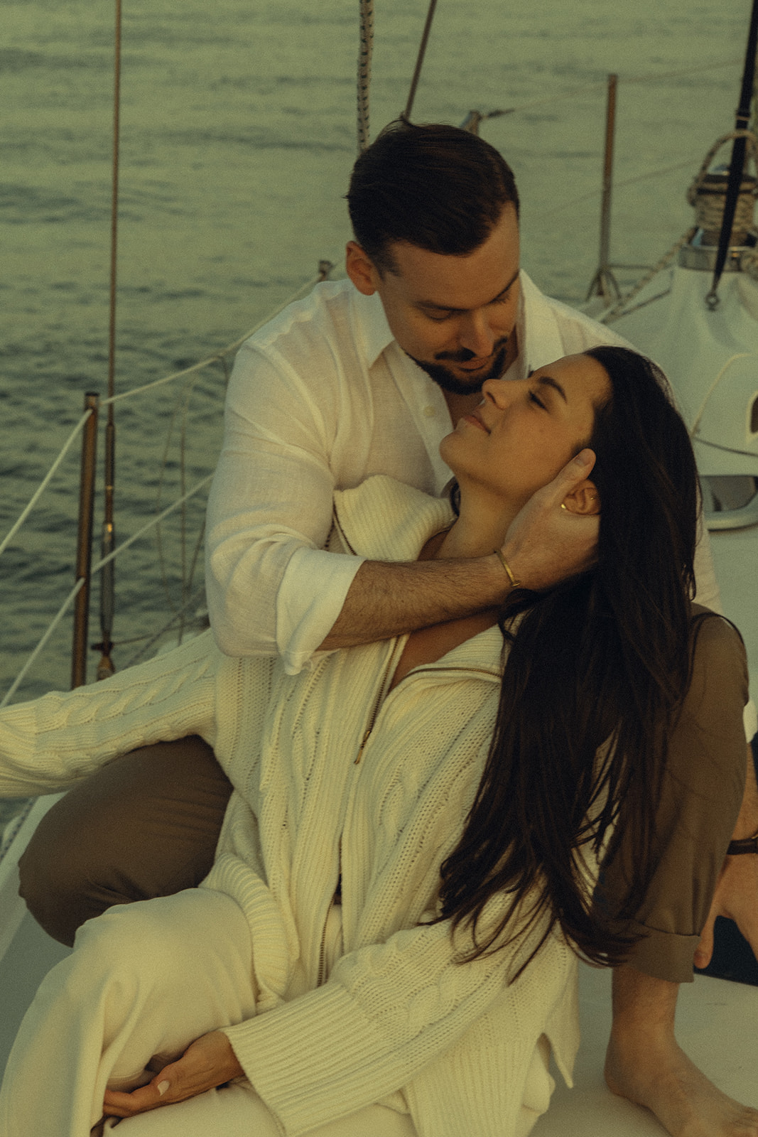 Sailboat Engagement Session in Miami