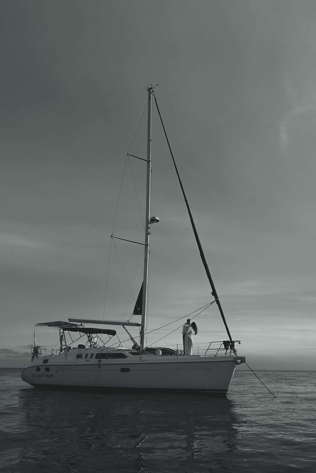 Sailboat Engagement Session in Miami, NYC Harbor