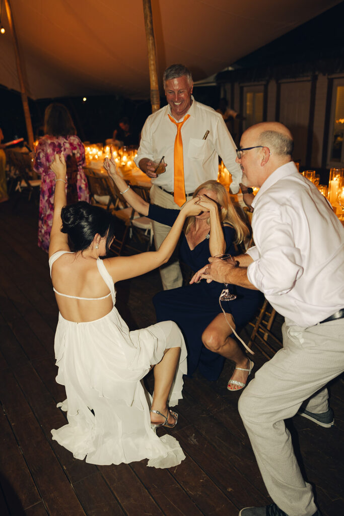 British Virgin Island Editorial and Documentary Wedding Photographer Dancing Wedding Reception