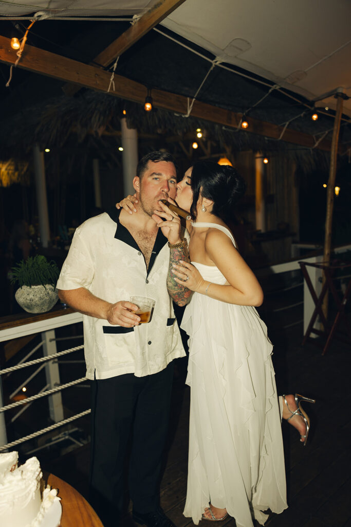 British Virgin Island Editorial and Documentary Wedding Photographer Dancing Wedding Reception