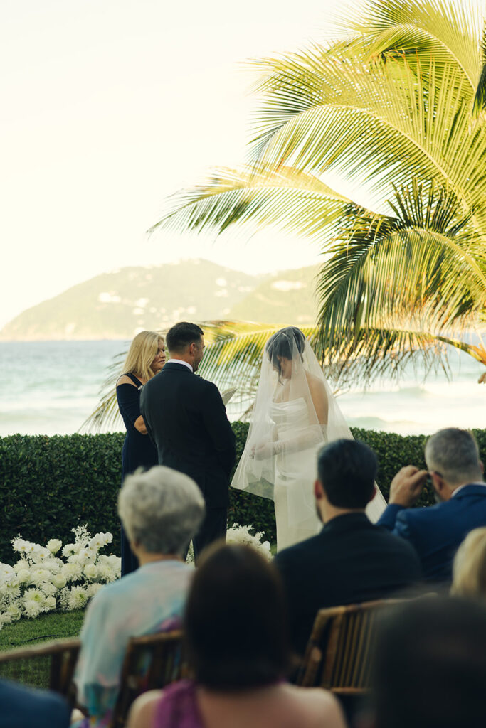 Long Bay Beach Resort British Virgin Island Editorial and Documentary Wedding Photographer Drone Wedding Ceremony