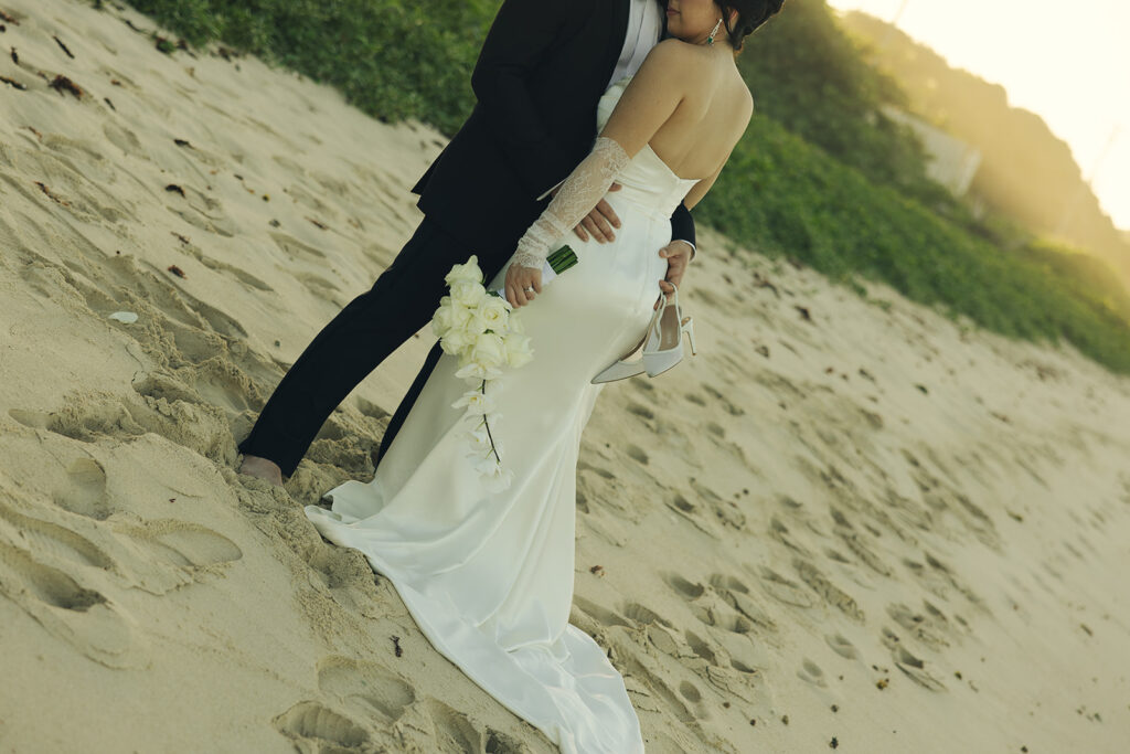 Long Bay Beach Resort British Virgin Island Editorial and Documentary Wedding Photographer Couple Portraits Wedding