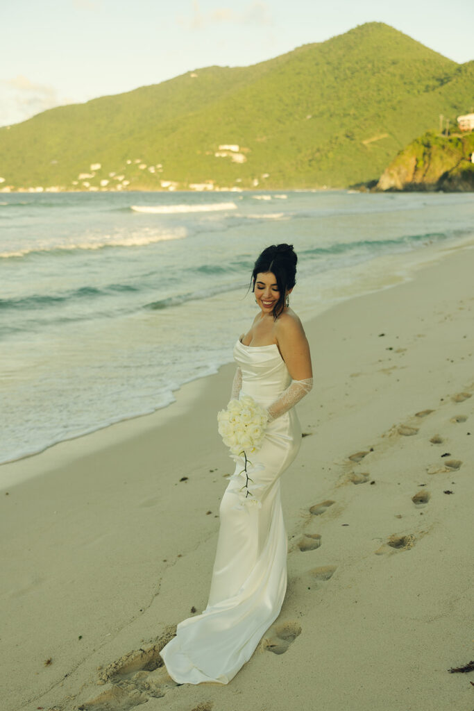 British Virgin Island Editorial and Documentary Wedding Photographer Bridal Wedding Portraits