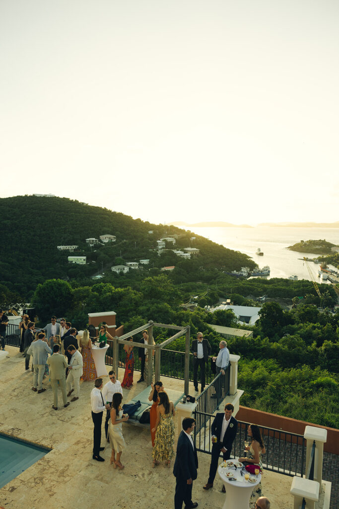 St.John USVI The Hills Documentary Cocktail Hour Destination Wedding Photographer