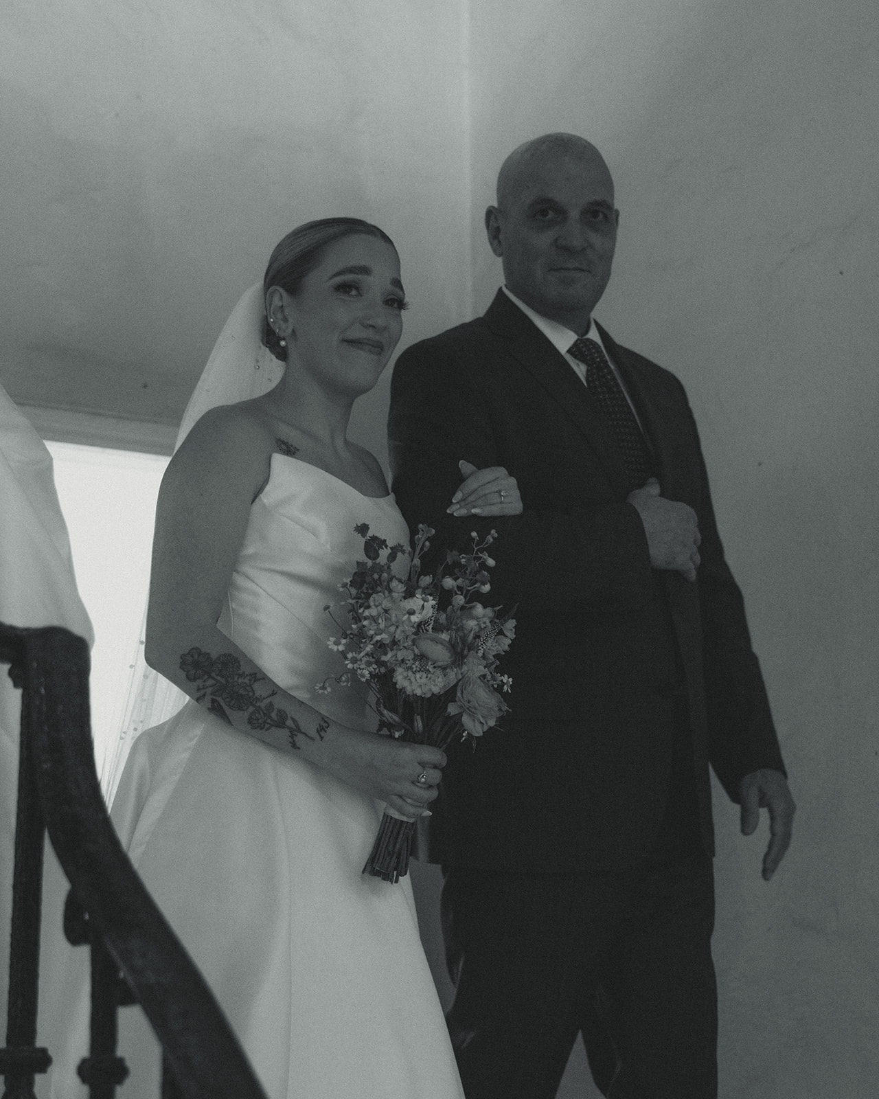 Documentary Wedding Ceremony Candid Villa Woodbine Tuscany-Inspired Venue in Miami Florida