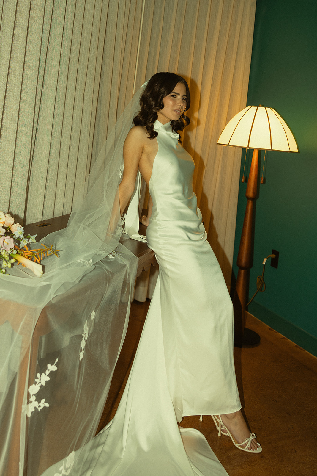 Editorial Bridal portraits Miami Florida Mayfair Hotel