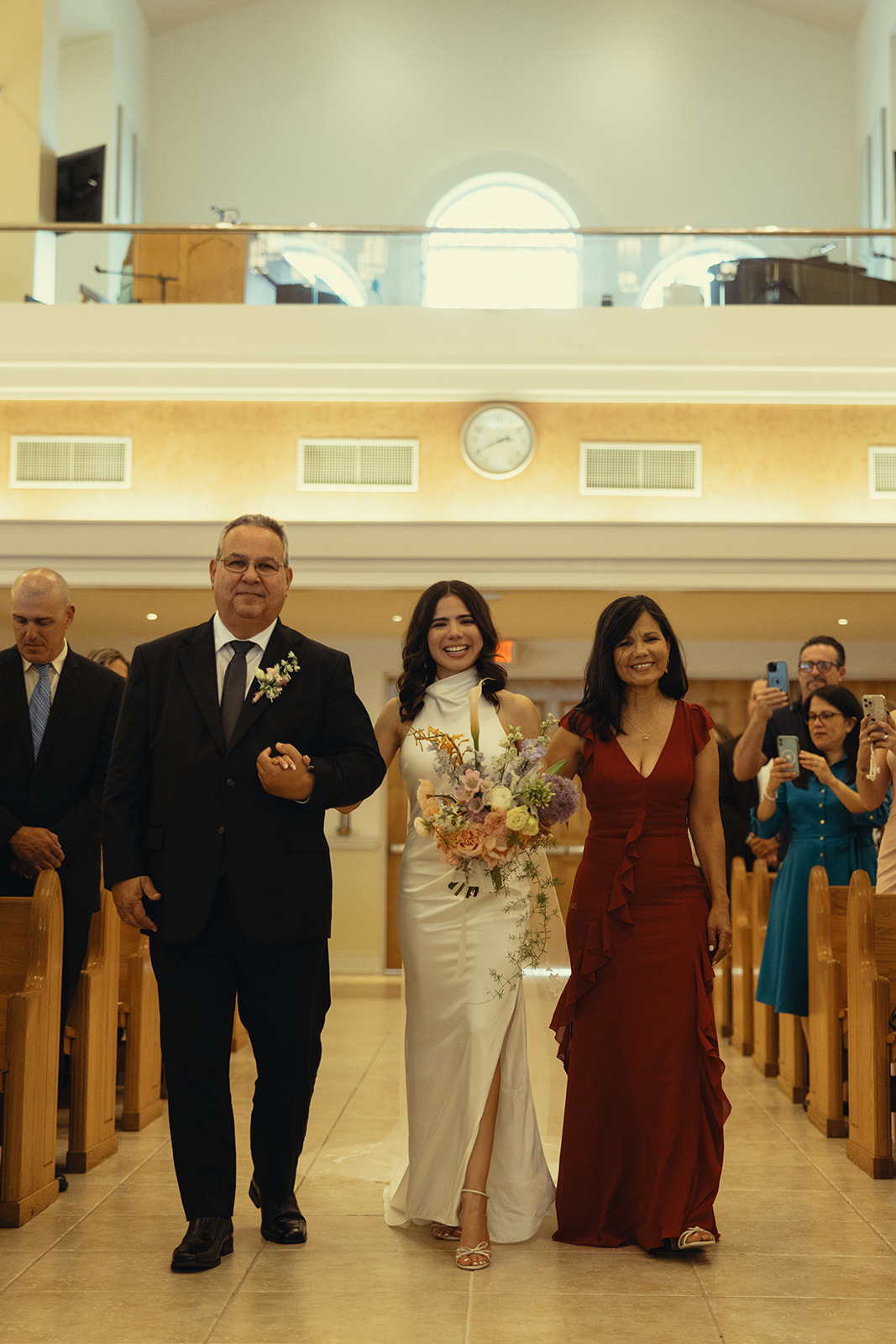 Documentary Wedding Church Ceremony Miami Wedding Photographer