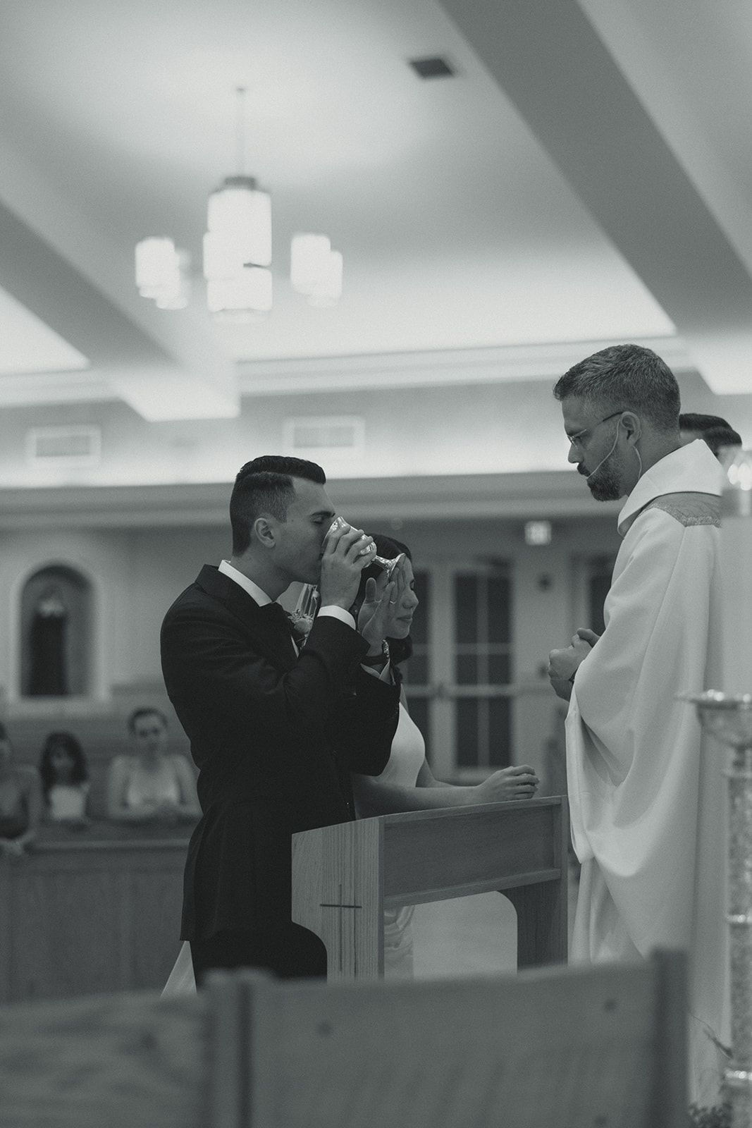 Documentary Wedding Church Ceremony Miami Wedding Photographer