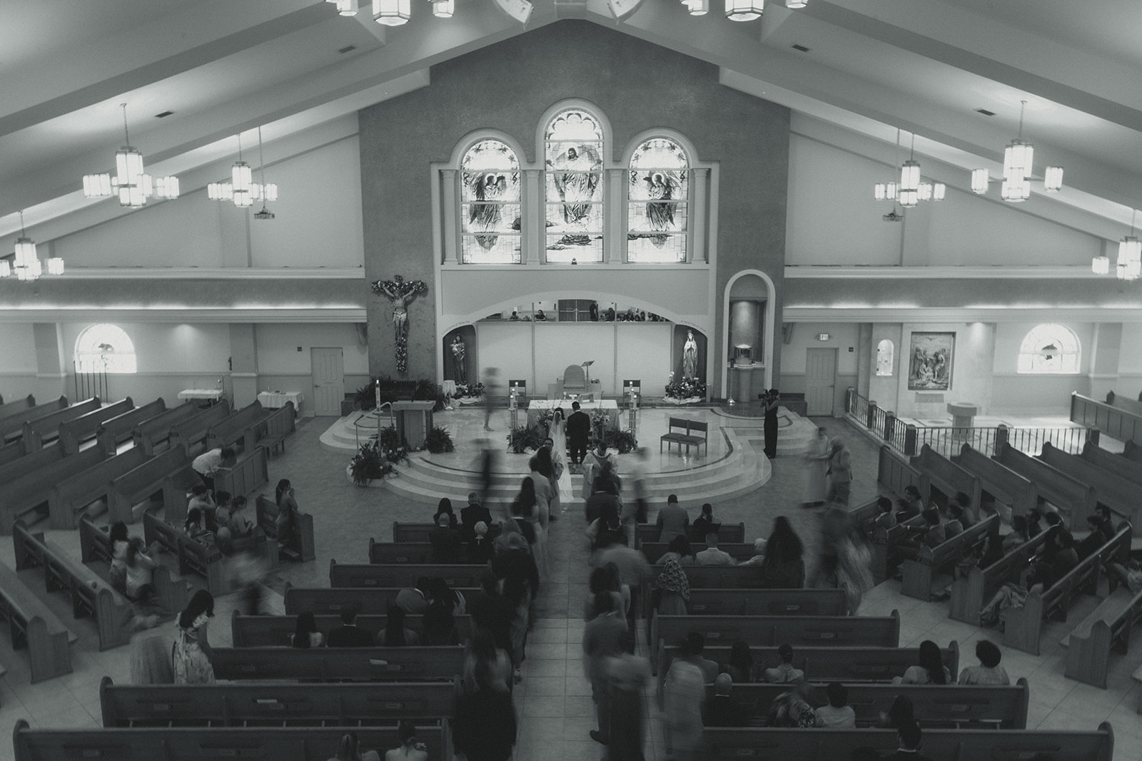 Documentary Wedding Catholic Church Ceremony Miami Wedding Photographer