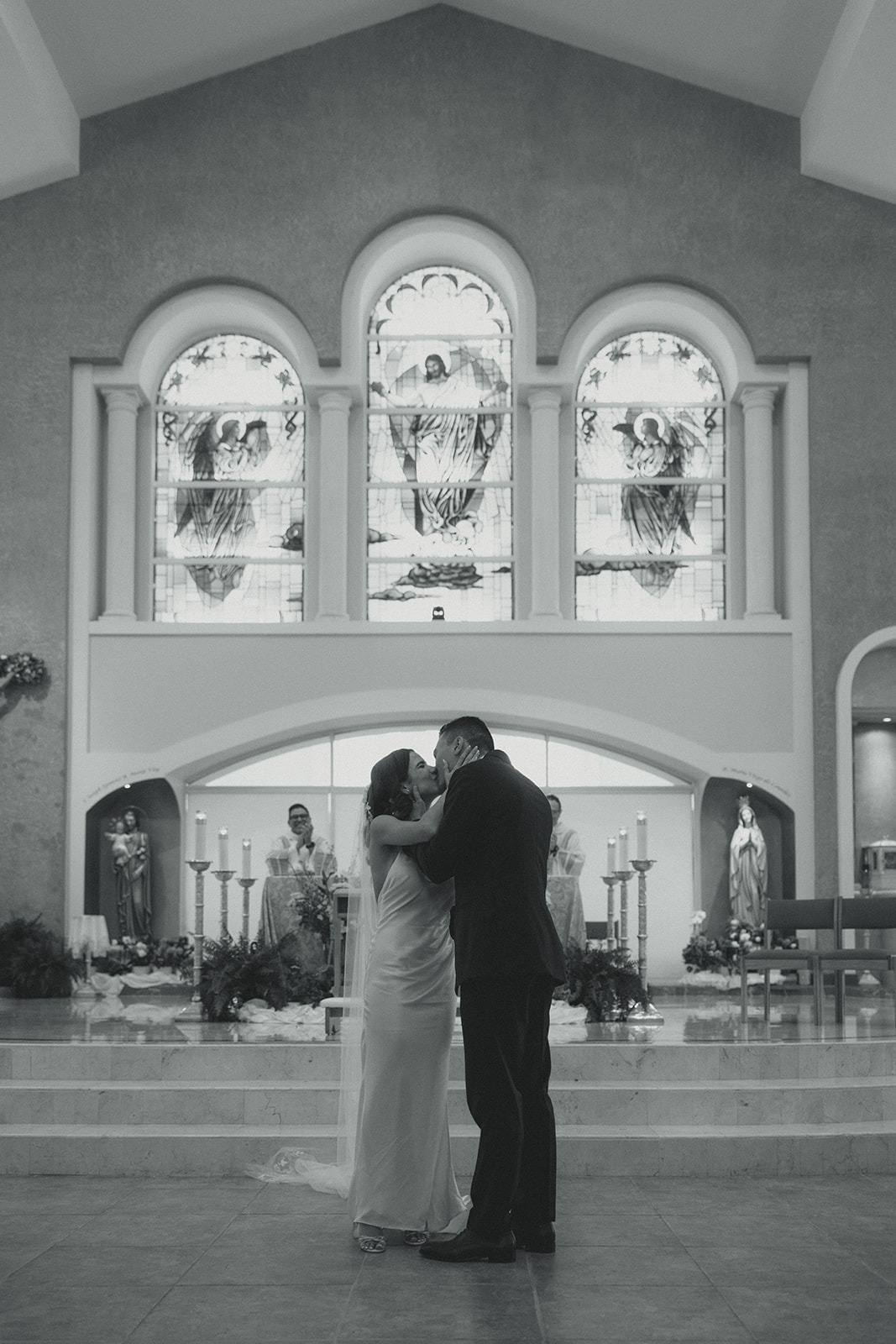 Documentary Wedding Catholic Church Ceremony Miami Wedding Photographer