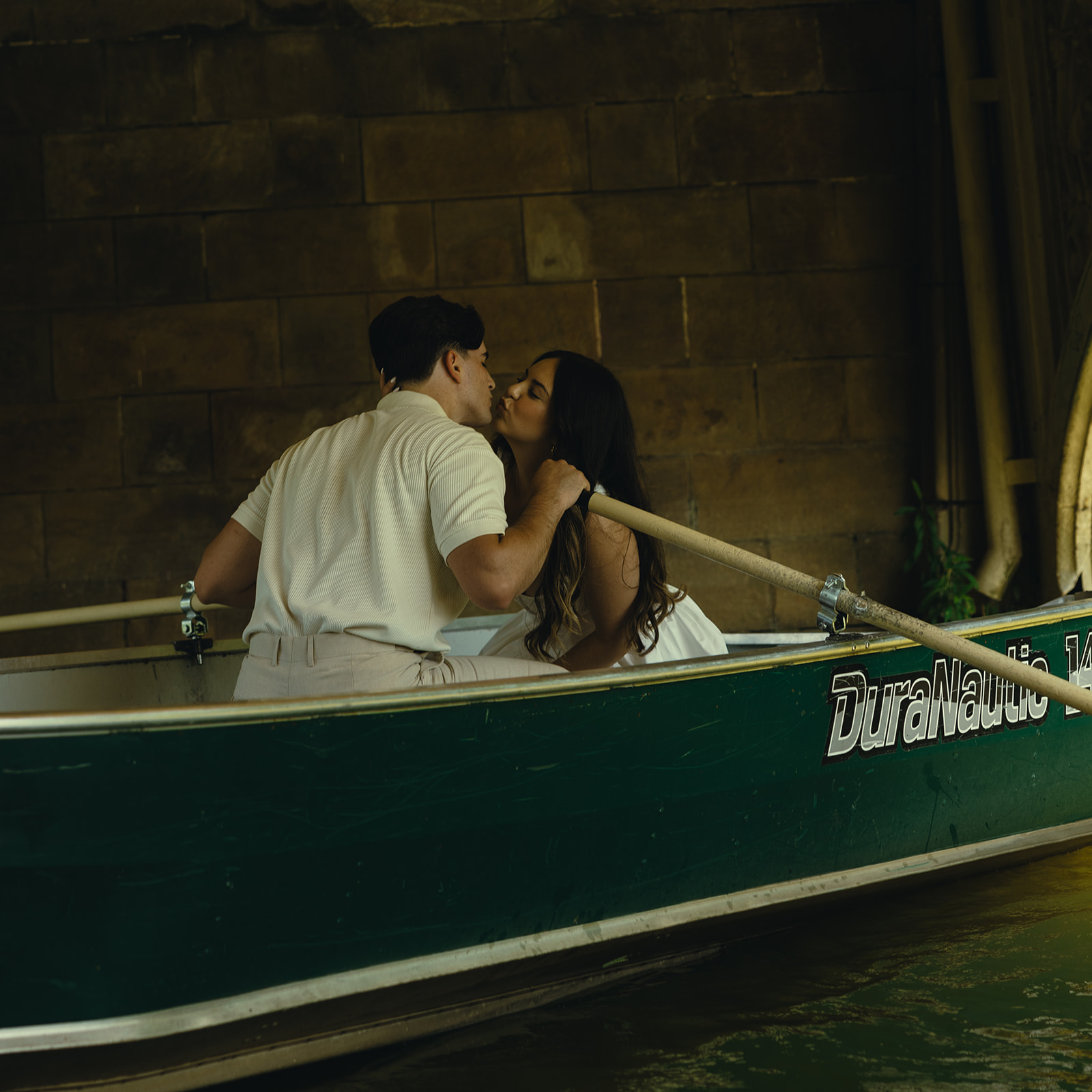 Central Park Canoe Engagement Session