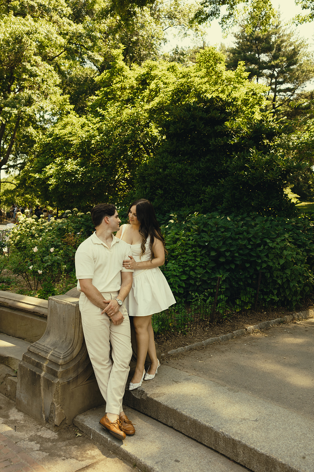 Editorial Engagement Photos in Central Park New York City, New York.