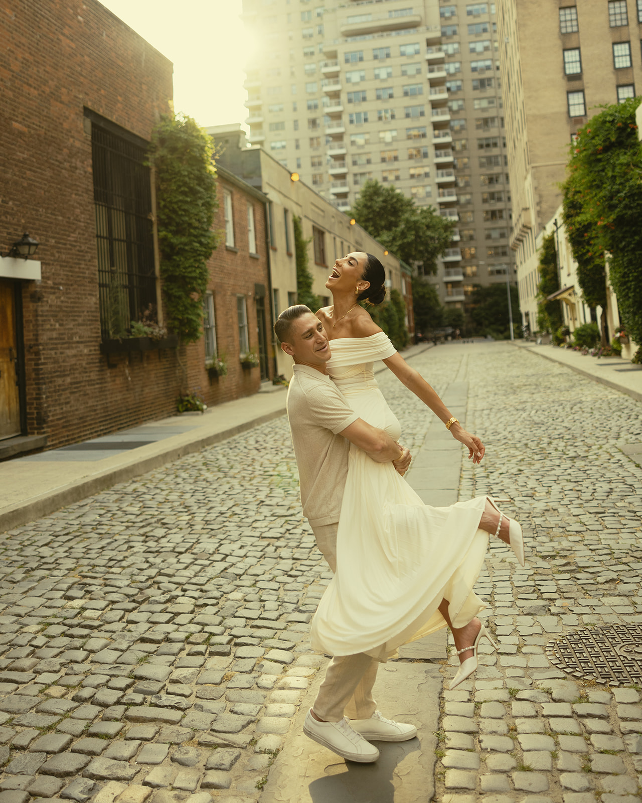 Documentary Engagement Photos in New York City