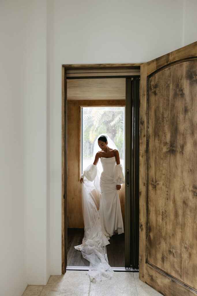 Bride's Portrait at Hacienda De Las Palmas